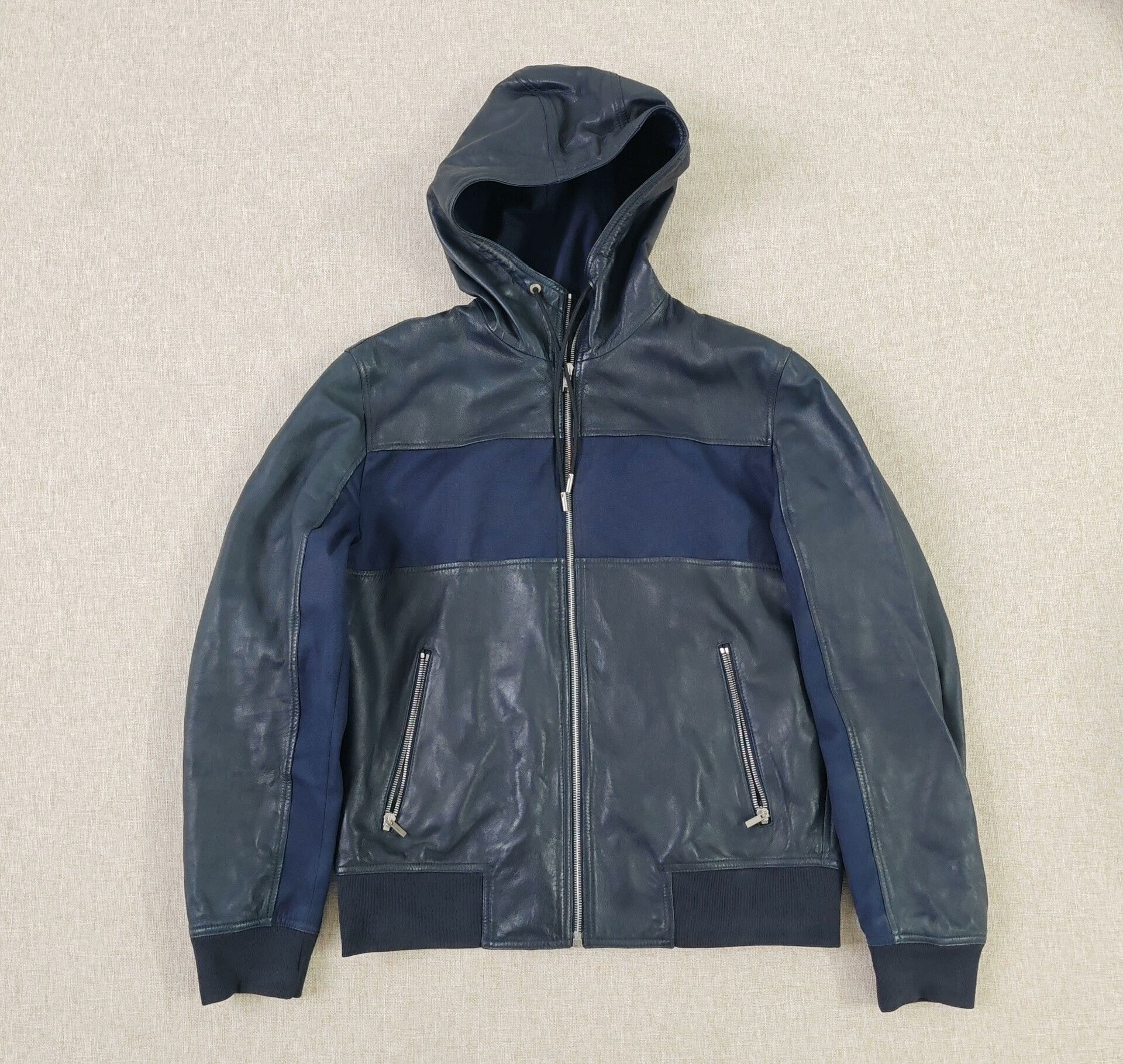 Dior Dior Men's Leather Jacket Size US M / EU 48-50 / 2 - 1 Thumbnail