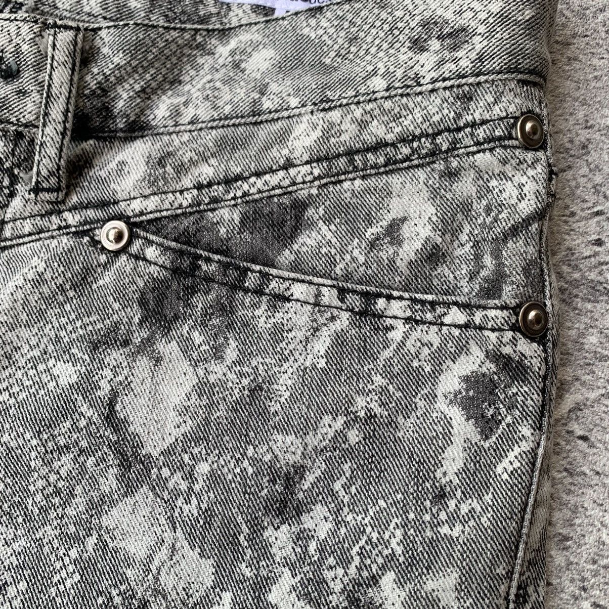 If Six Was Nine Rare🔥 Semantic Design Python Snake Skin Flared Jeans Size US 30 / EU 46 - 10 Thumbnail