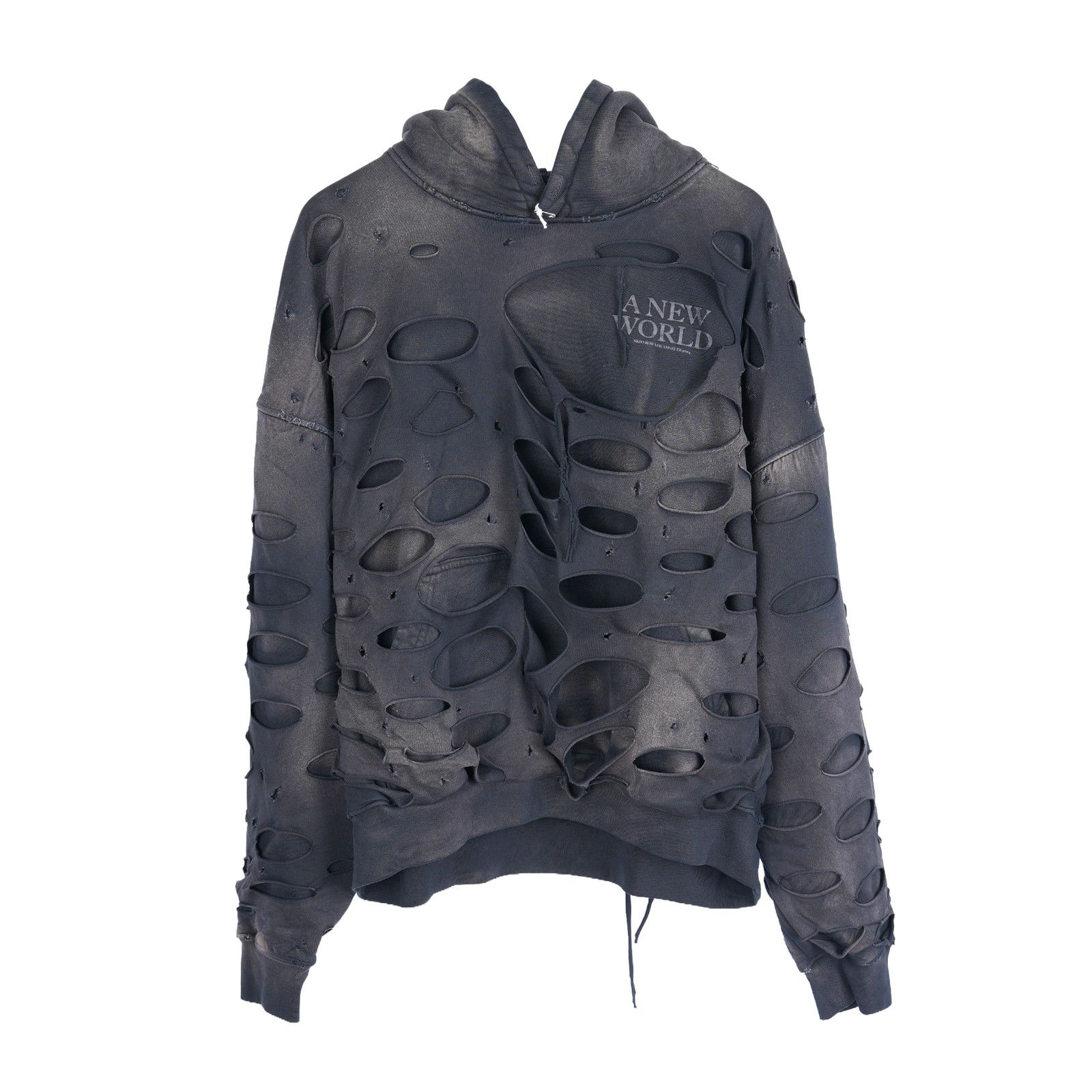 ALEXANDER DIGENOVA Alexander Digenova Studio Thrashed Zip Up