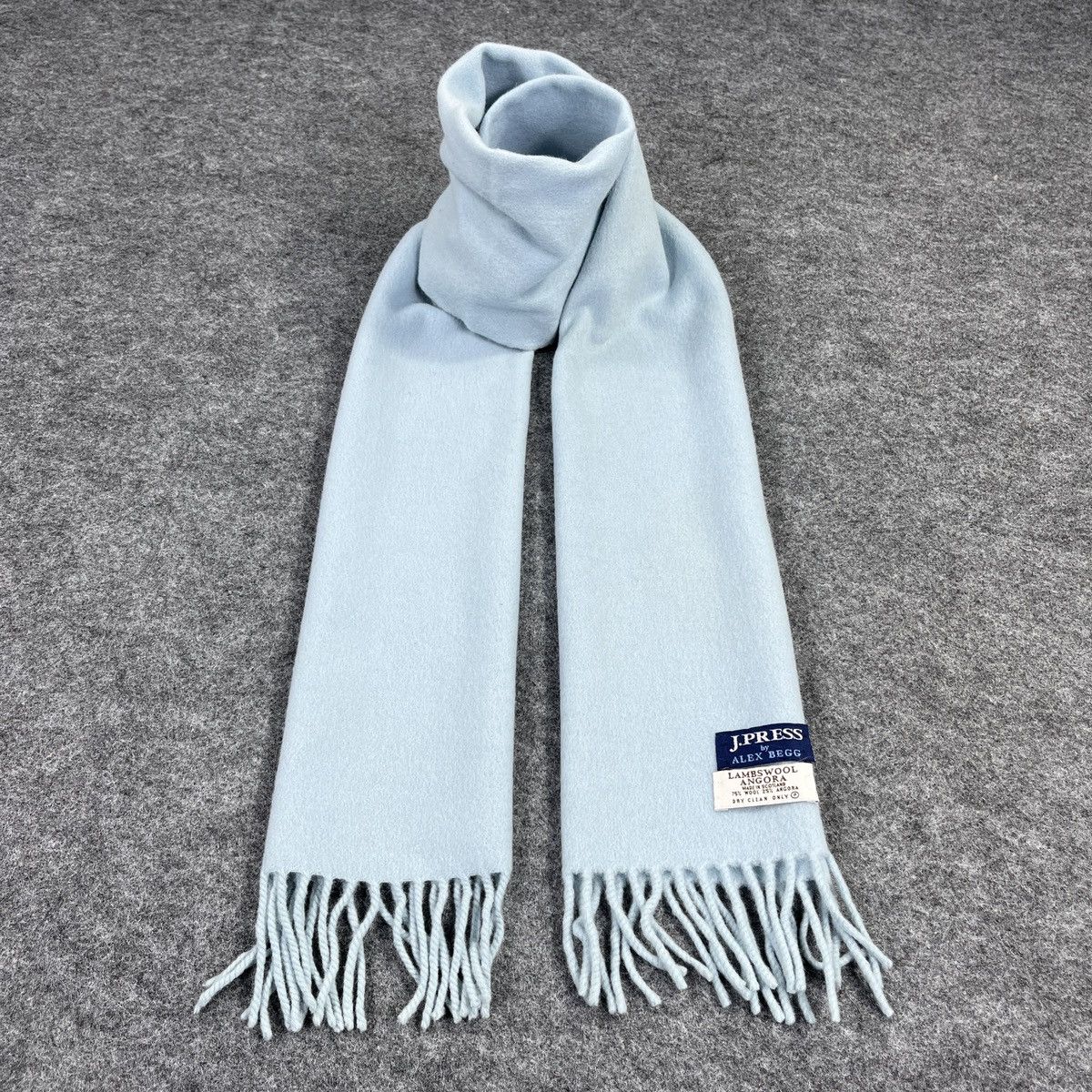 J. Press J. Press Wool Scarf / Muffler / Neckwear T924 Size ONE SIZE - 5 Thumbnail