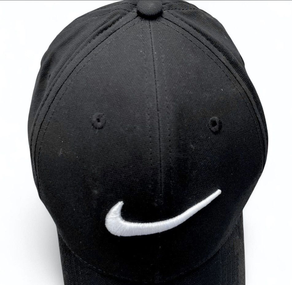 Nike Nike Heritage86 Dad Hat Triple Black Swoosh Strapback OSFA Size ONE SIZE - 3 Thumbnail
