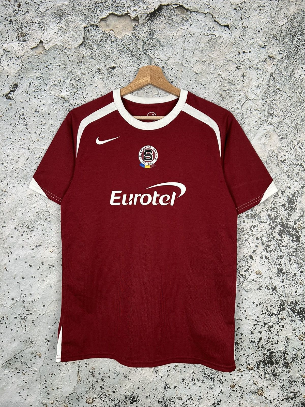 Nike Vintage Nike 90 Sparta Praha Soccer Jersey Football Rare Size US S / EU 44-46 / 1 - 1 Thumbnail