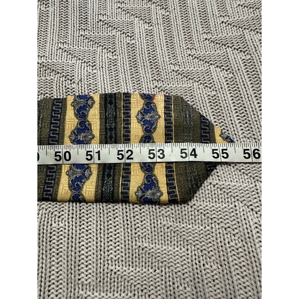 Vintage Cape Cod green striped silk tie Size ONE SIZE - 3 Thumbnail