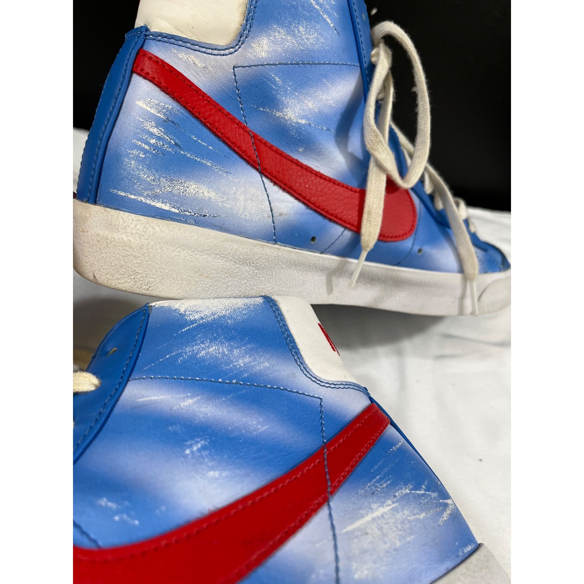 Nike Nike Blazer Mid '77 Vintage Mens Blue Casual Sneakers Size 9 Size US 9 / EU 42 - 8 Thumbnail