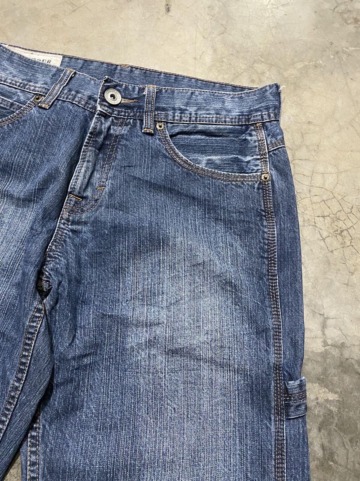 JNCO × Japanese Brand Baggy Jeans Japanese Carpenter Rush Hour Distressed Size US 32 / EU 48 - 12 Thumbnail