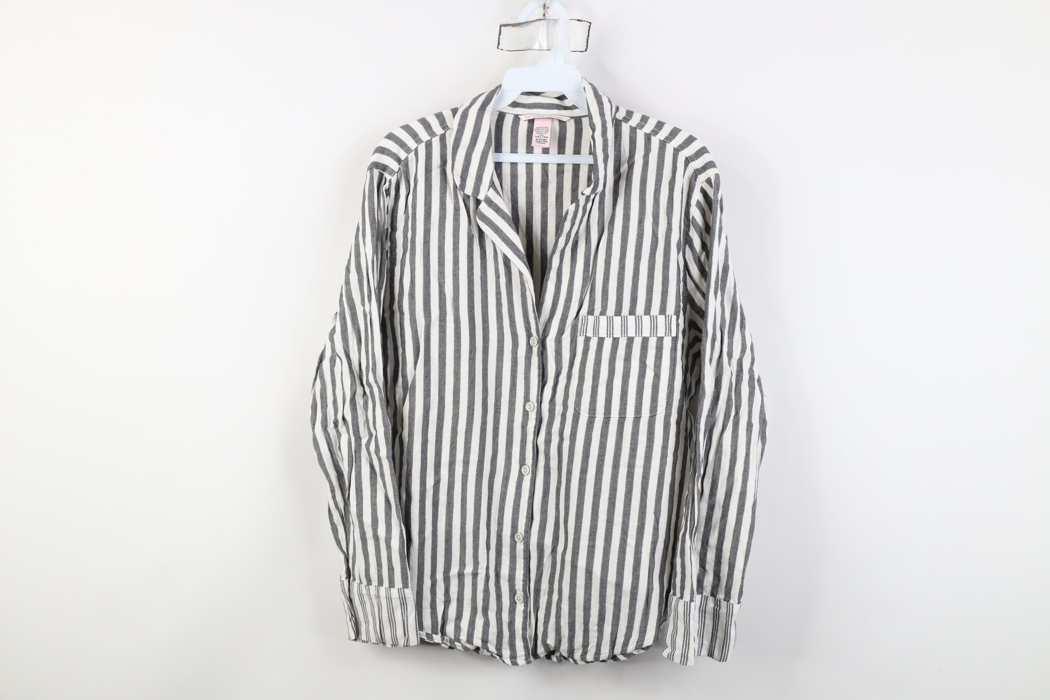 Victoria's Secret Vintage Y2K Victorias Secret Flannel Sleep Button Shirt Size M / US 6-8 / IT 42-44 - 1 Thumbnail