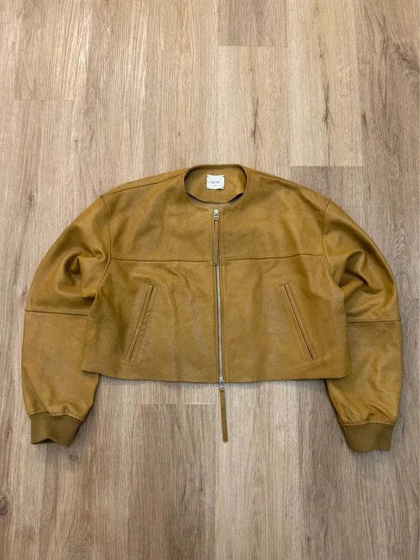 Other Alysi Cropped Boxy Leather Jacket Italy Pelle size M Size M / US 6-8 / IT 42-44 - 1 Thumbnail