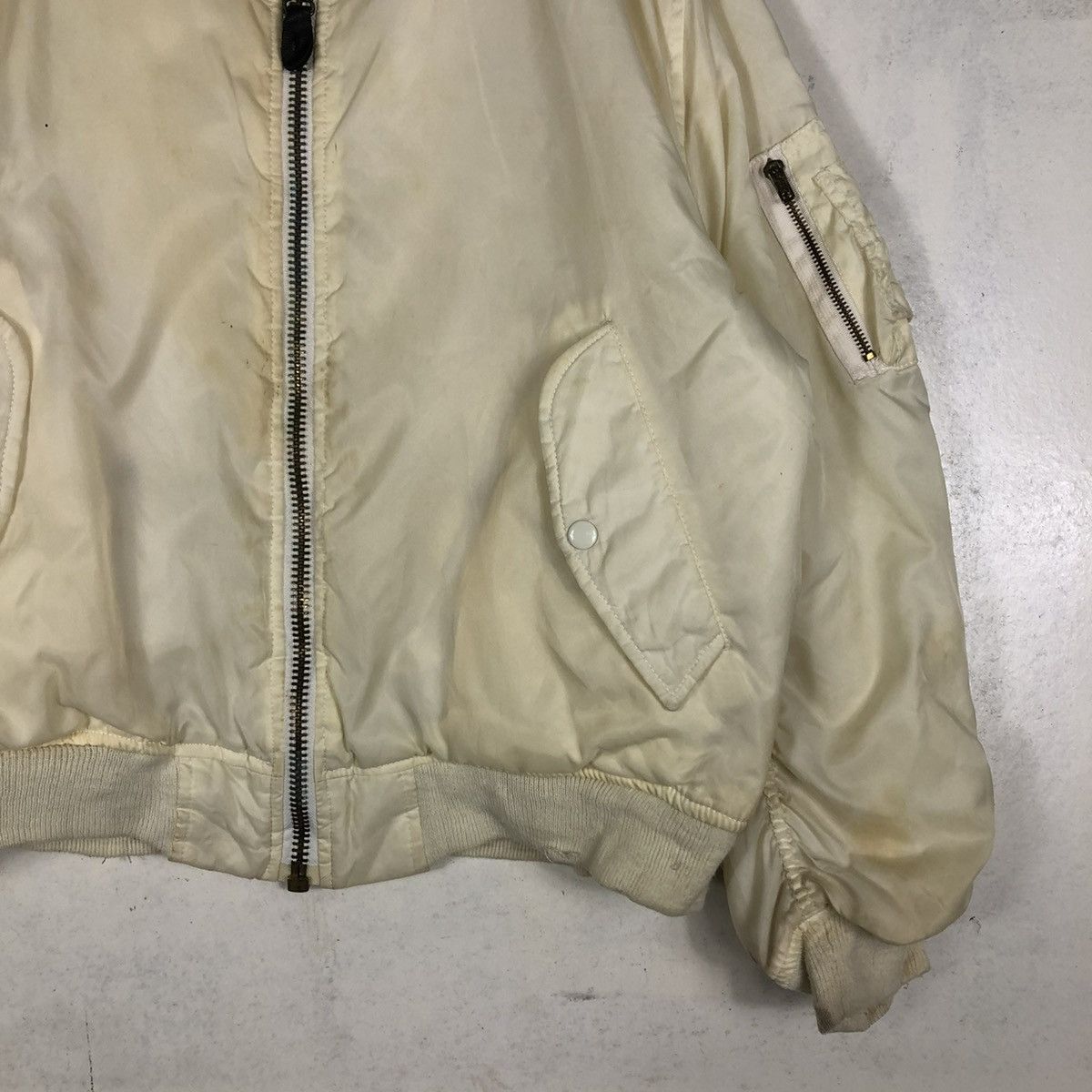 Japanese Brand × Vintage 📌VINTAGE FLY BOMBER JACKET GALLERY SEAMORE ISSEY MIYAKE Size US M / EU 48-50 / 2 - 10 Thumbnail