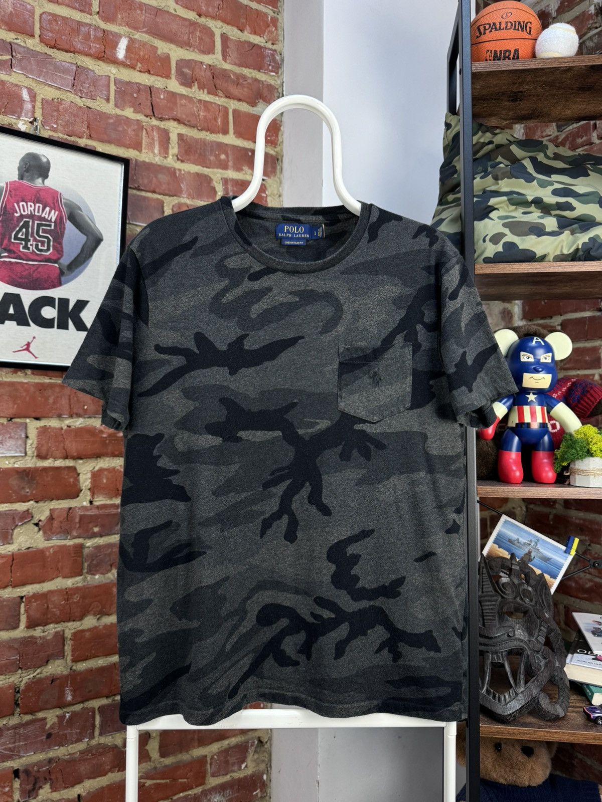 Polo Ralph Lauren POLO Ralph Lauren Camouflage Camo Pockets T-Shirt Size US L / EU 52-54 / 3 - 2 Thumbnail