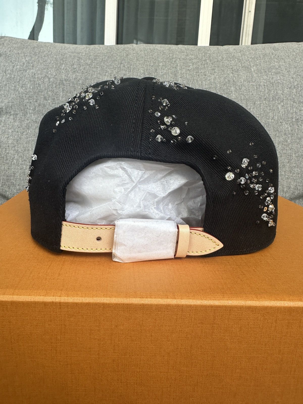 Louis Vuitton Louis Vuitton x Virgil Crystal script hat | Grailed