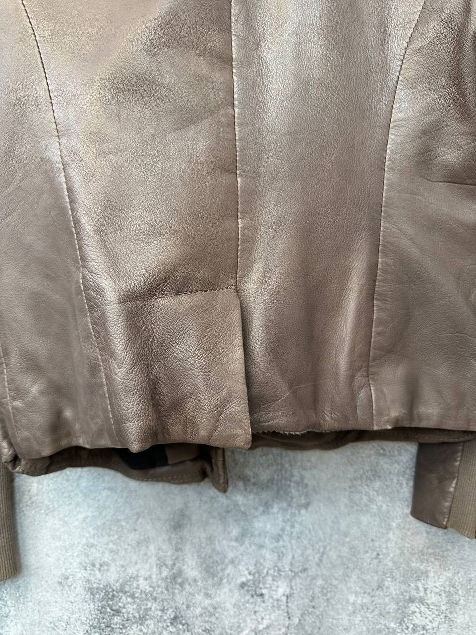 Leather × Muubaa × Vintage Muubaa Futura Leather Jacket in Steel Grey Avant-Garde Size M / US 6-8 / IT 42-44 - 11 Thumbnail