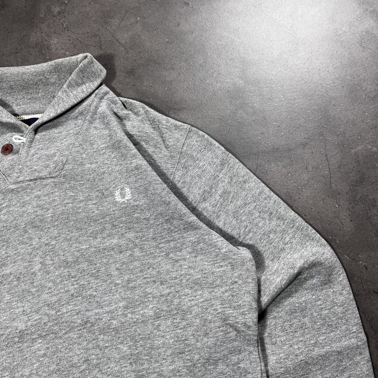 Fred Perry Vintage 00s Fred Perry Halfzip Sweater Sweatshirt Old Money Size US M / EU 48-50 / 2 - 4 Thumbnail