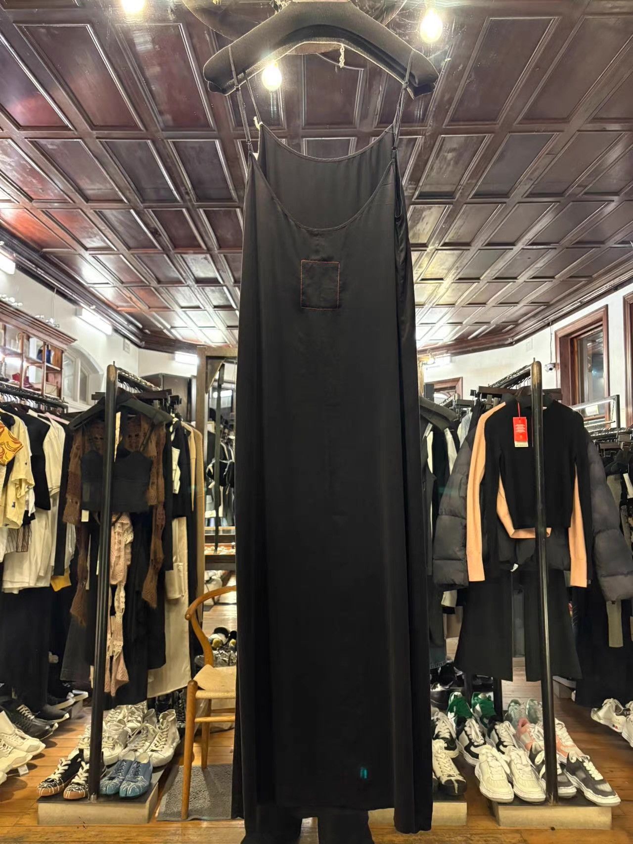 Uma Wang UMA WANG 23ss Women’s Black Anaya Dress Ｑ25 Size S / US 4 / IT 40 - 2 Thumbnail