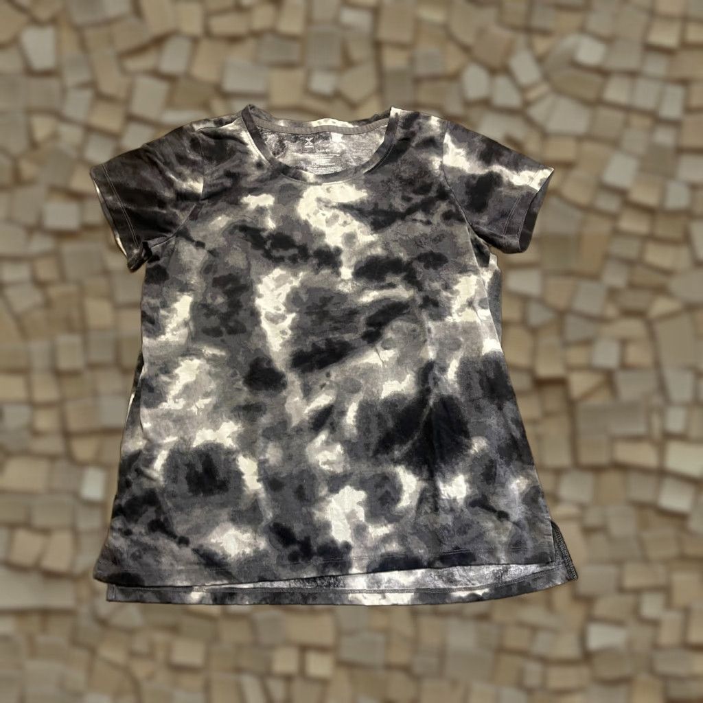 Vintage Xersion Shirt Women's Large Black White Quick Dri Short Sleeve T-Shirt Size L / US 10 / IT 46 - 1 Thumbnail