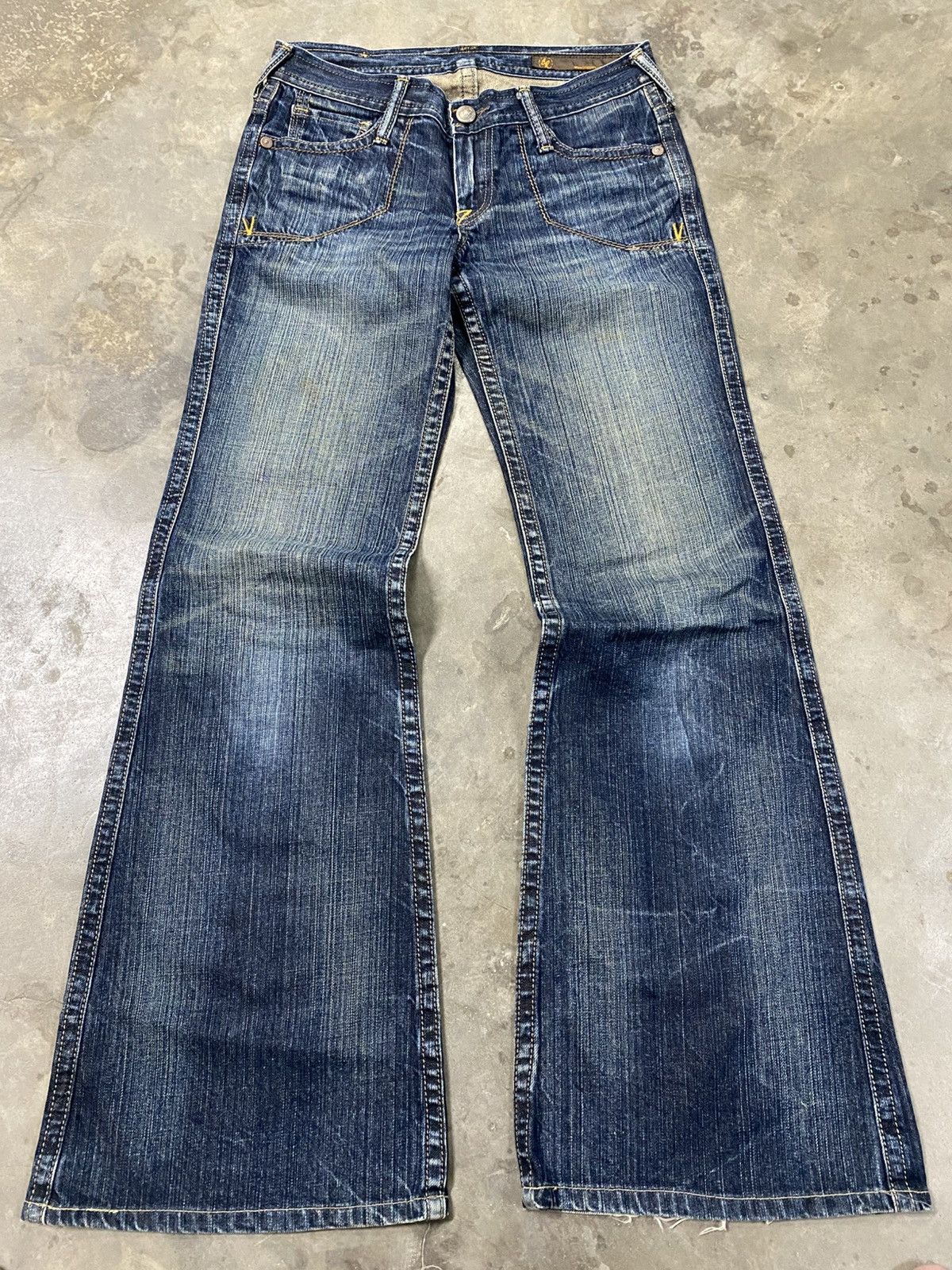 Hysteric Glamour × If Six Was Nine × Tornado Mart Super Flare Jeans Brappers Japan Brand Bootcut Flared @278 Size US 28 / EU 44 - 7 Thumbnail