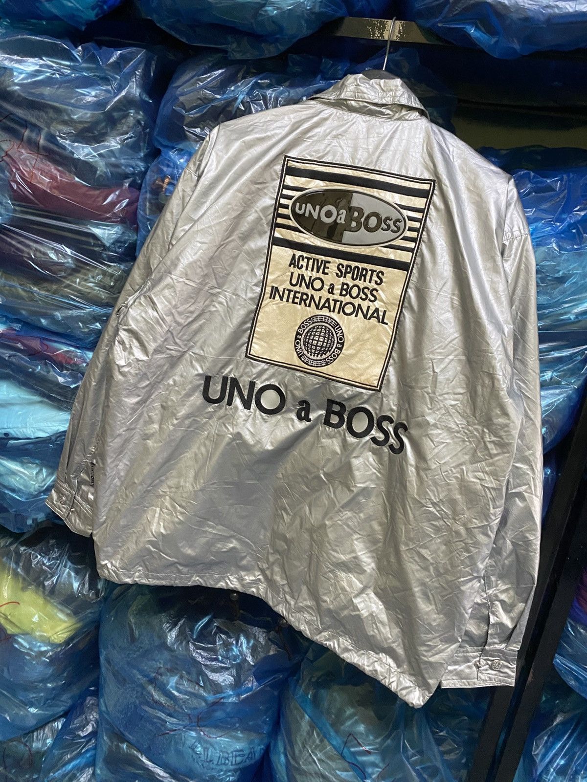 Other VINTAGE UNO BOSS STREETWEAR WINDBREAKER Size US M / EU 48-50 / 2 - 8 Thumbnail