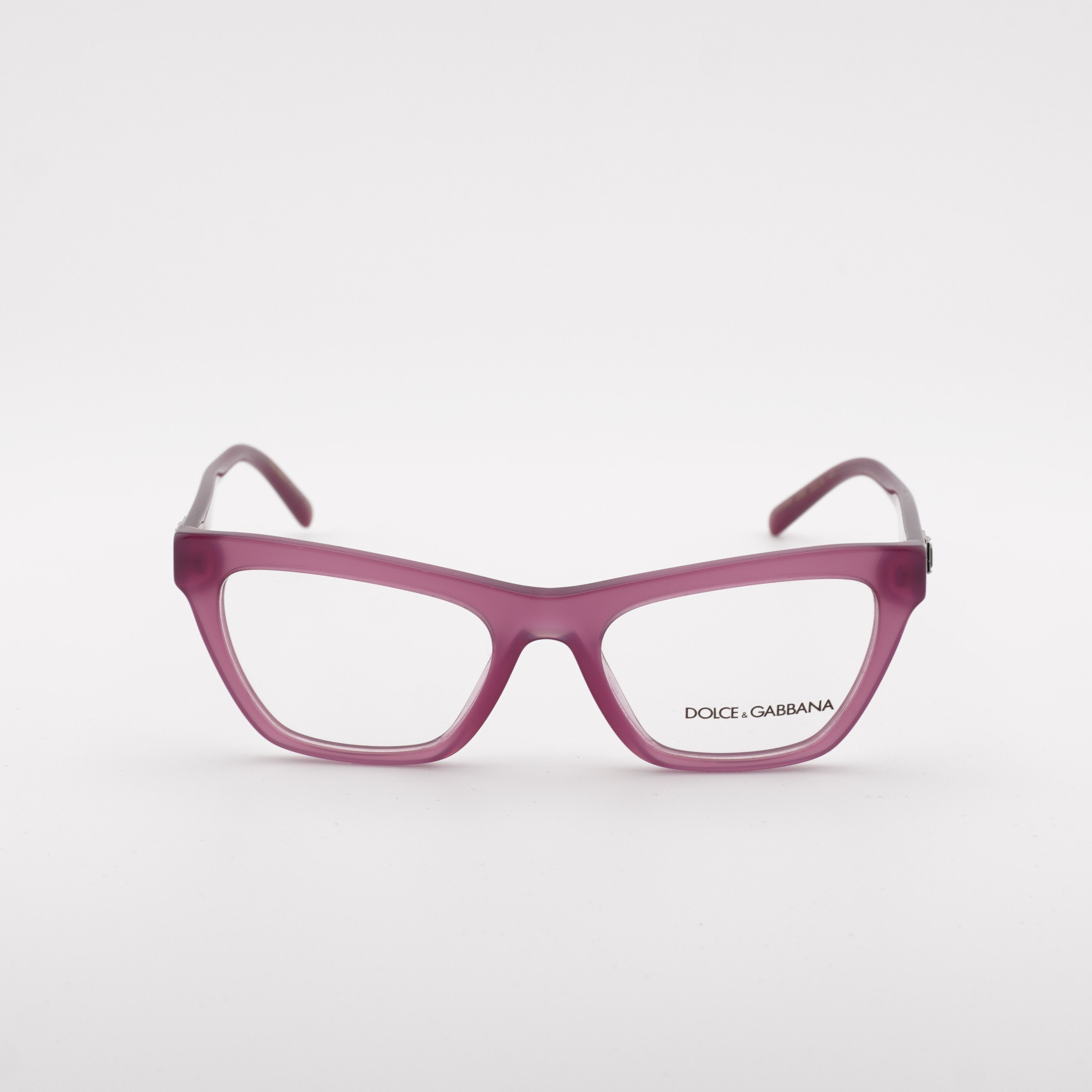 Dolce & Gabbana Dolce & Gabbana DG3359 2966 Eyeglasses Cat Eye Raspberry Size ONE SIZE - 4 Thumbnail