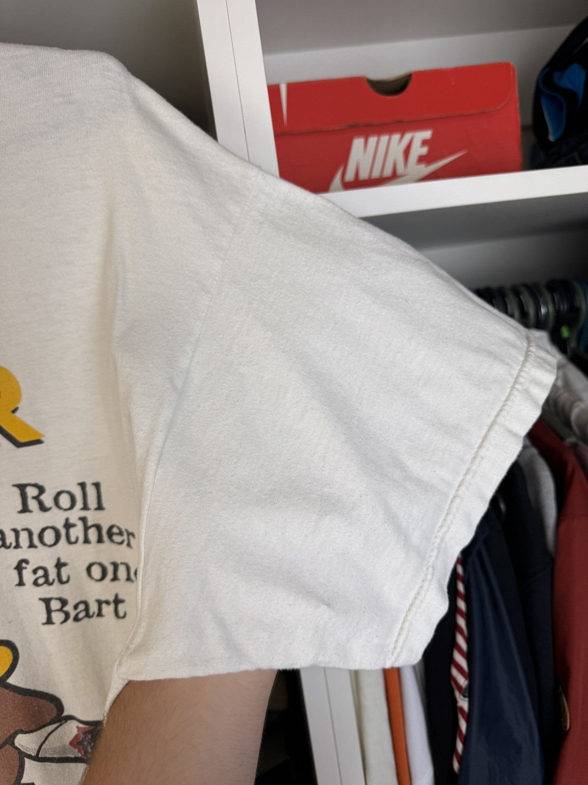 The Simpsons Vintage Stoner Simpson Roll Another fat one Bart T-shirt Size US L / EU 52-54 / 3 - 17 Thumbnail