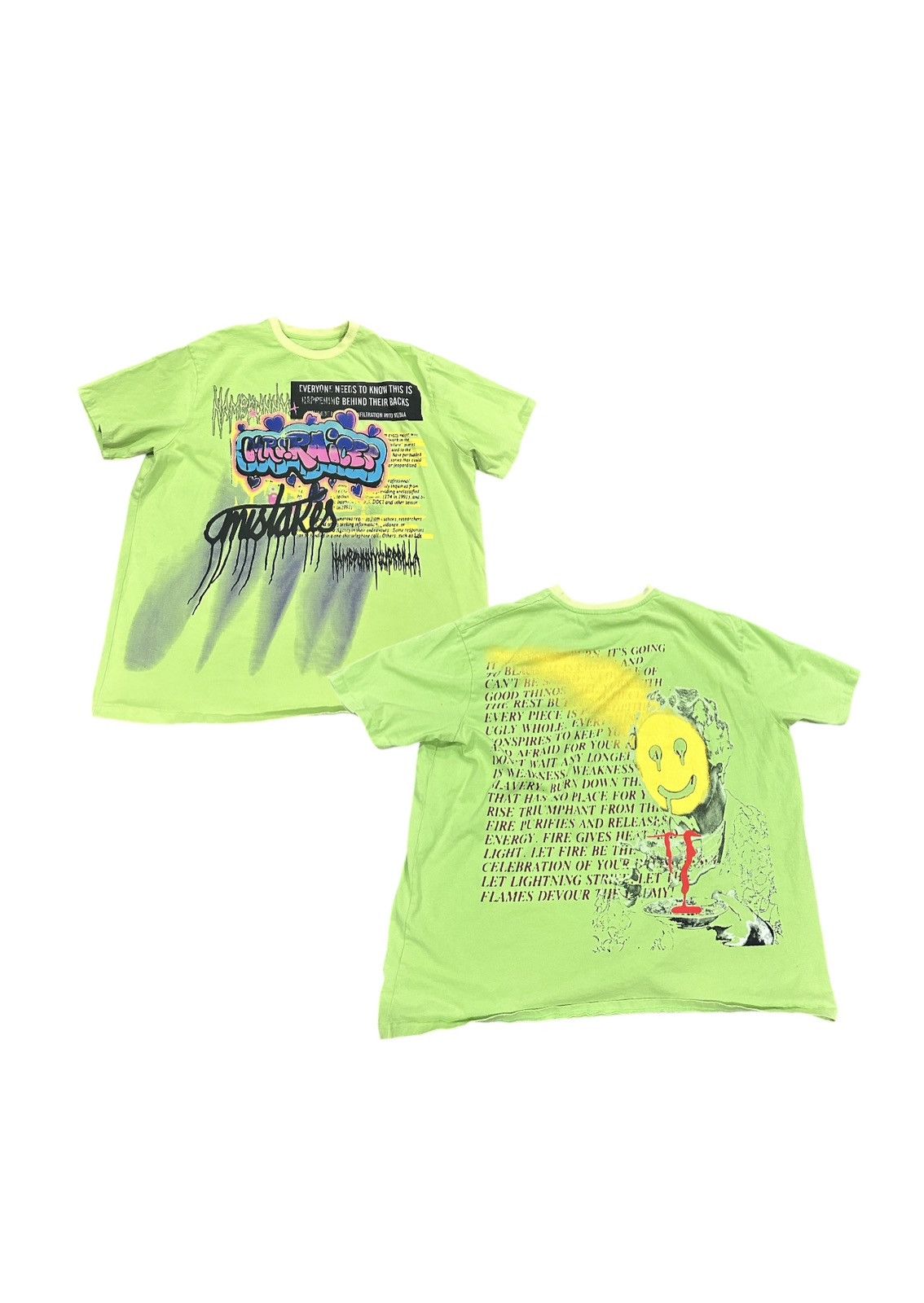 Jaded London Graffiti Tee Size US XL / EU 56 / 4 - 1 Thumbnail