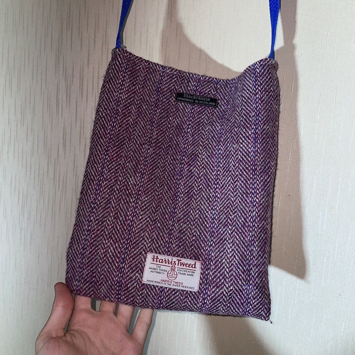 Harris Tweed × Vintage Harris Tweed vintage messenger bag Size ONE SIZE - 3 Thumbnail