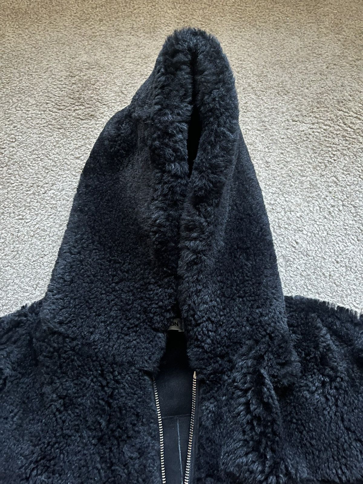 Cole Buxton Shearling Zip Hoodie Size US L / EU 52-54 / 3 - 7 Thumbnail