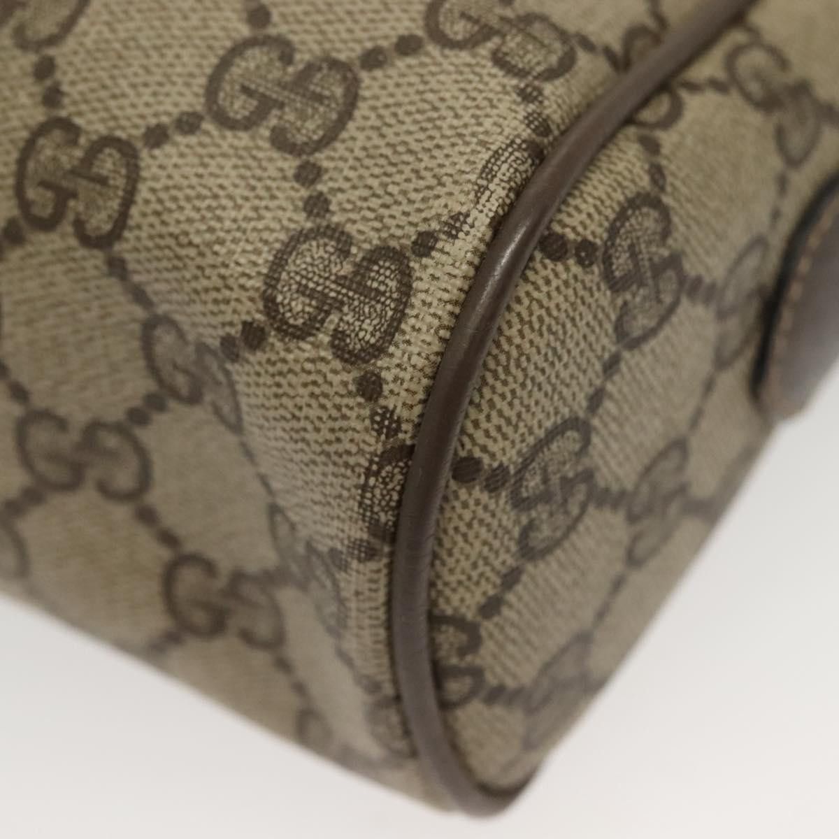 Gucci GUCCI GG Supreme Web Sherry Line Shoulder Bag Pvc Beige Size ONE SIZE - 13 Thumbnail