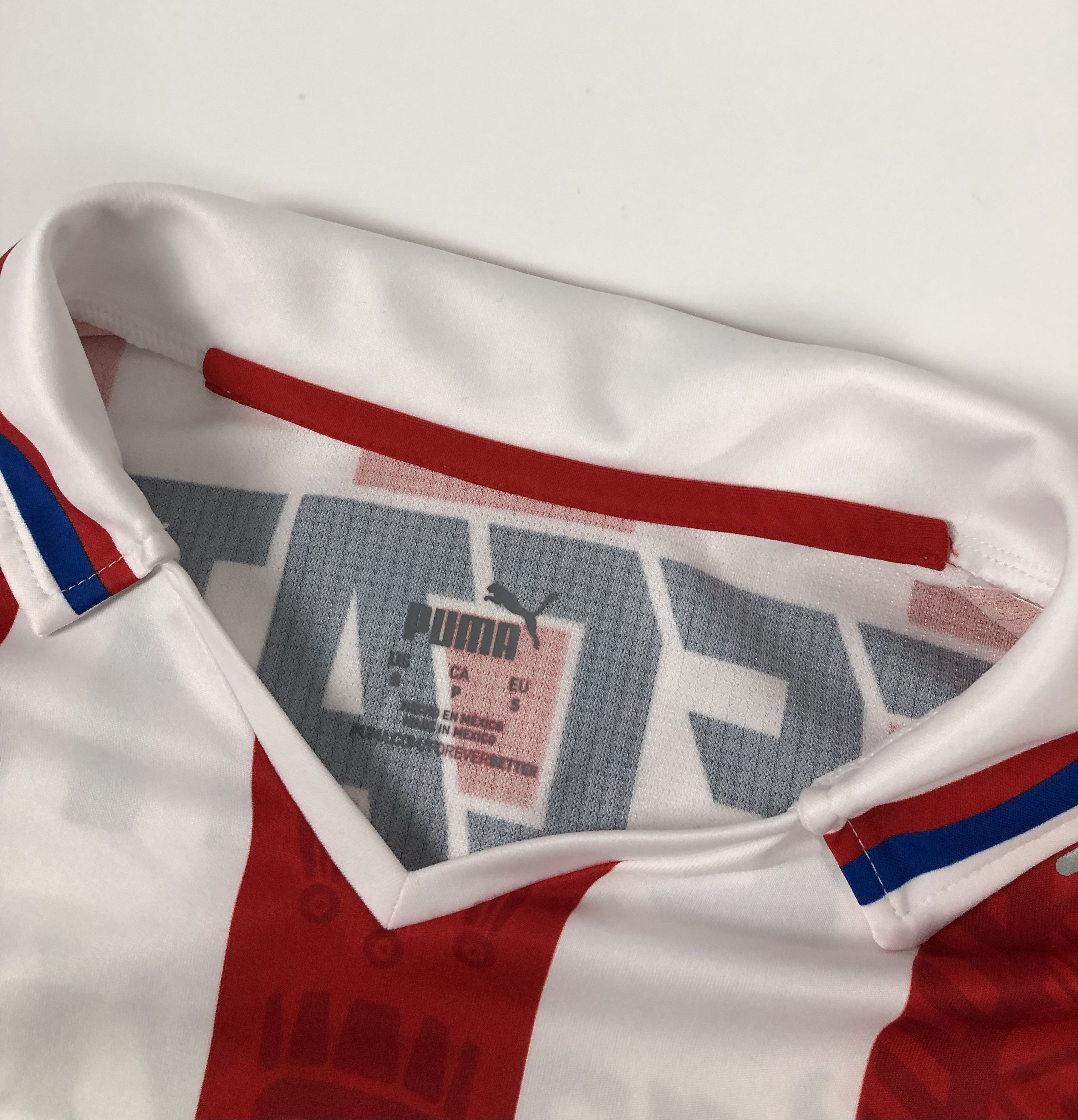 Puma Puma Chivas De Guadalajara 2020-2021 Home Soccer Jersey Size US S / EU 44-46 / 1 - 3 Thumbnail