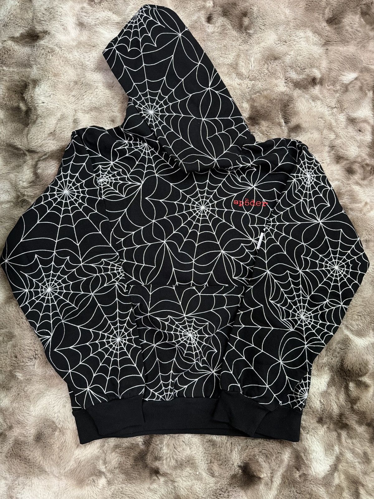 Sp5der Sp5der Webbed Hoodie Size US M / EU 48-50 / 2 - 1 Thumbnail
