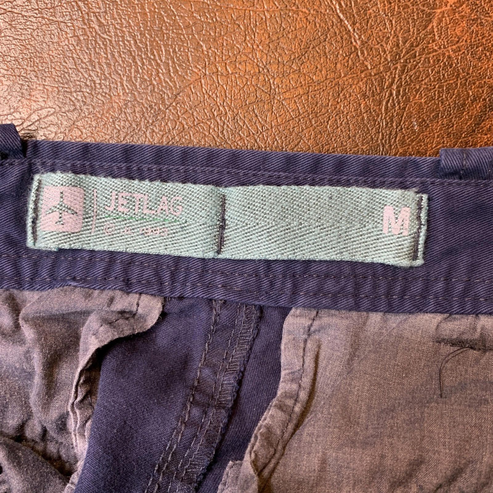 Jet Lag JET LAG CARGO SHORTS MENS MED BLUE COTTON 11" INSEAM (328) Size US 32 / EU 48 - 9 Thumbnail