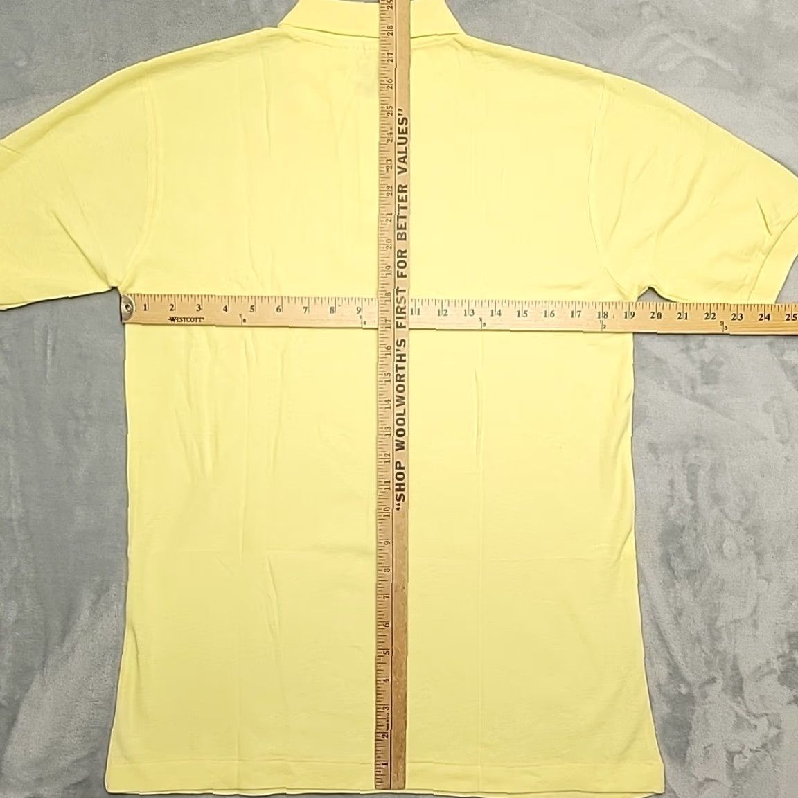 Vintage VINTAGE Fryday Polo Shirt Mens M Yellow 100% Cotton Golf Polo Shirt Mens Medium Yellow 100% Cotton Y2K New Basic Golf Size US M / EU 48-50 / 2 - 8 Thumbnail