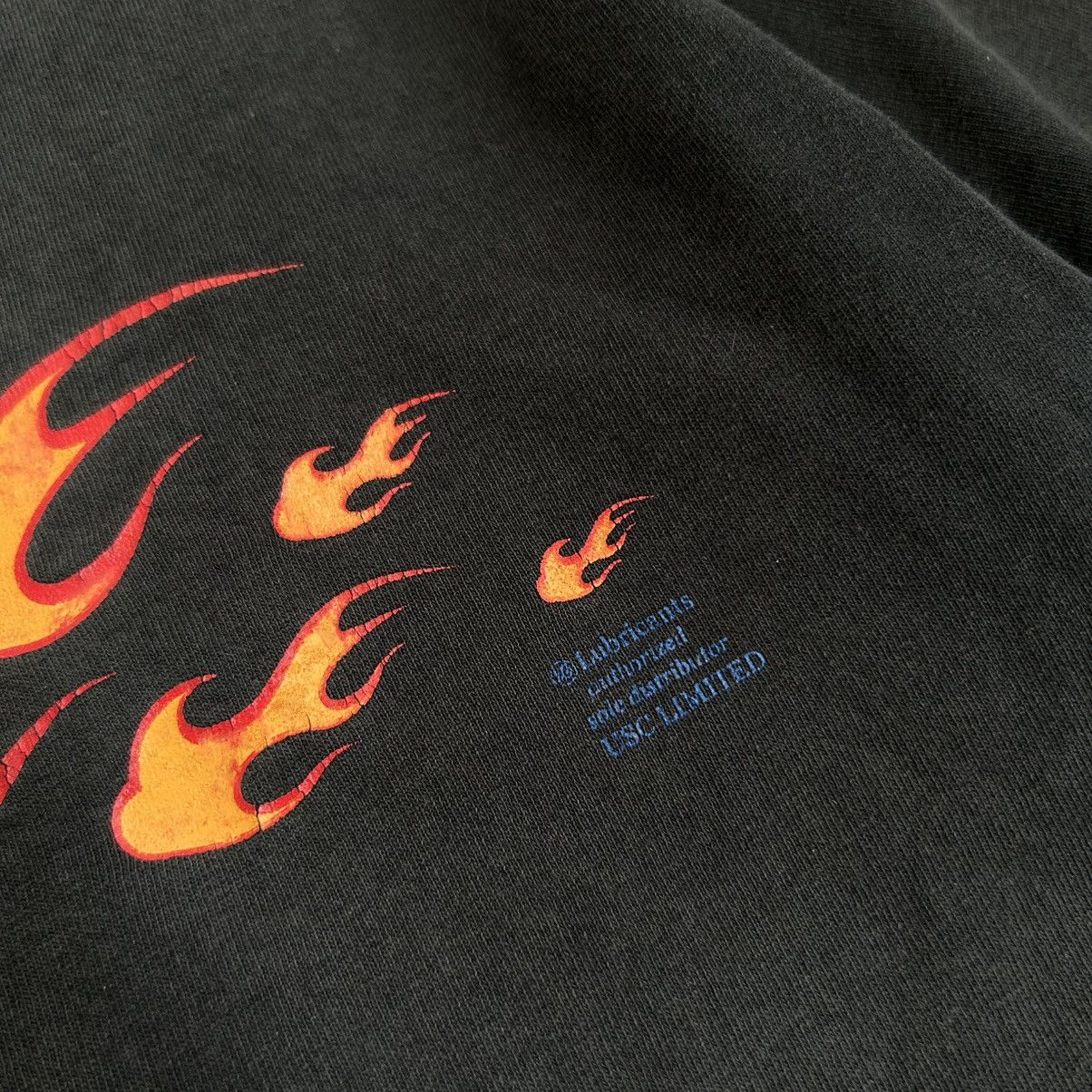 Vintage VTG Lubrican 76 flame distrash Size US L / EU 52-54 / 3 - 3 Thumbnail
