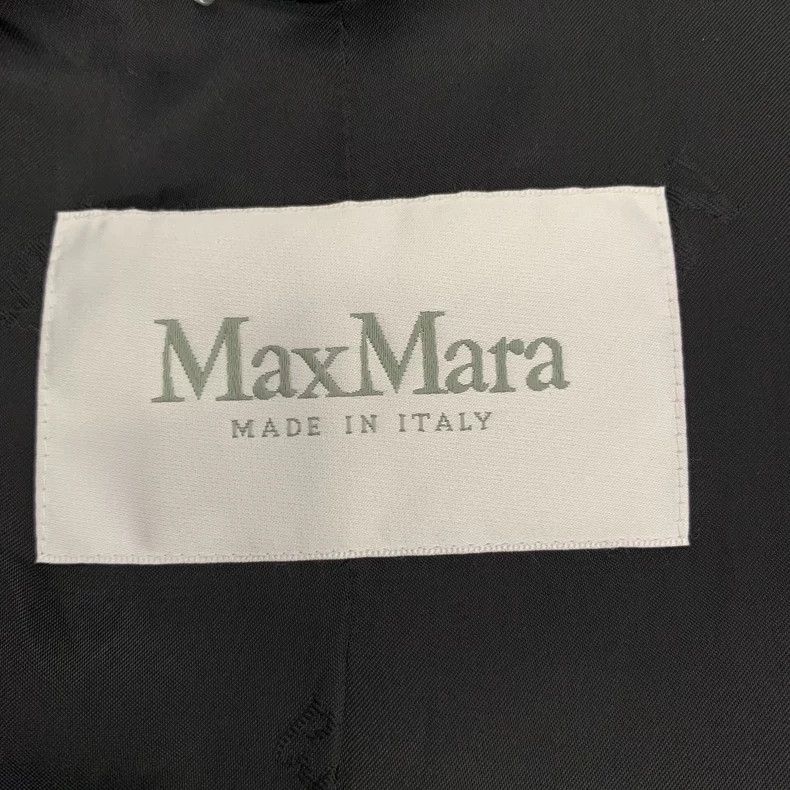 Max Mara Max Mara Tedgirl Collection Black Teddy Alpaca Double Brea Size S / US 4 / IT 40 - 6 Thumbnail