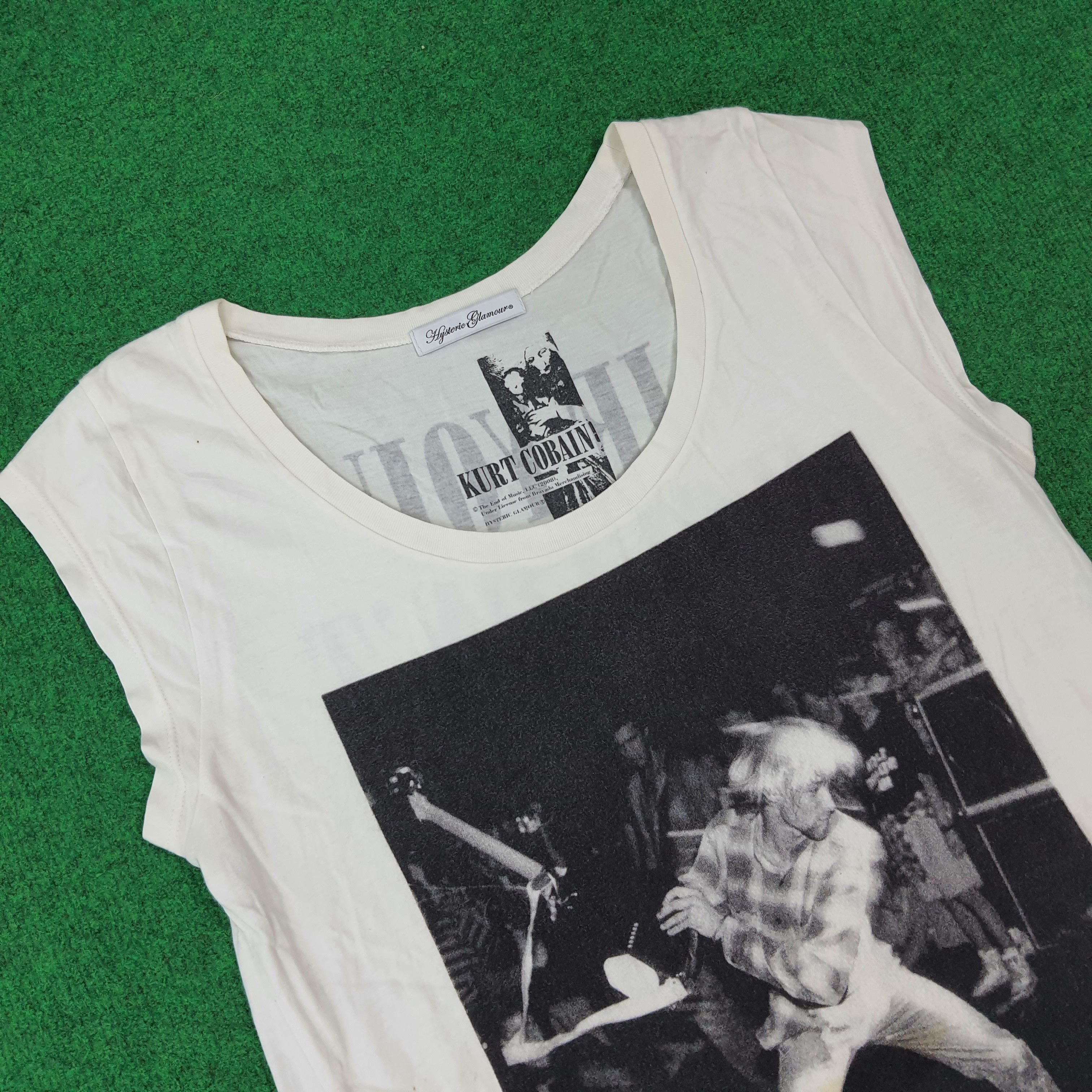 Hysteric Glamour Vintage Hysteric Glamour Kurt Cobain Nirvana TankTop C276N34 Size S / US 4 / IT 40 - 3 Thumbnail
