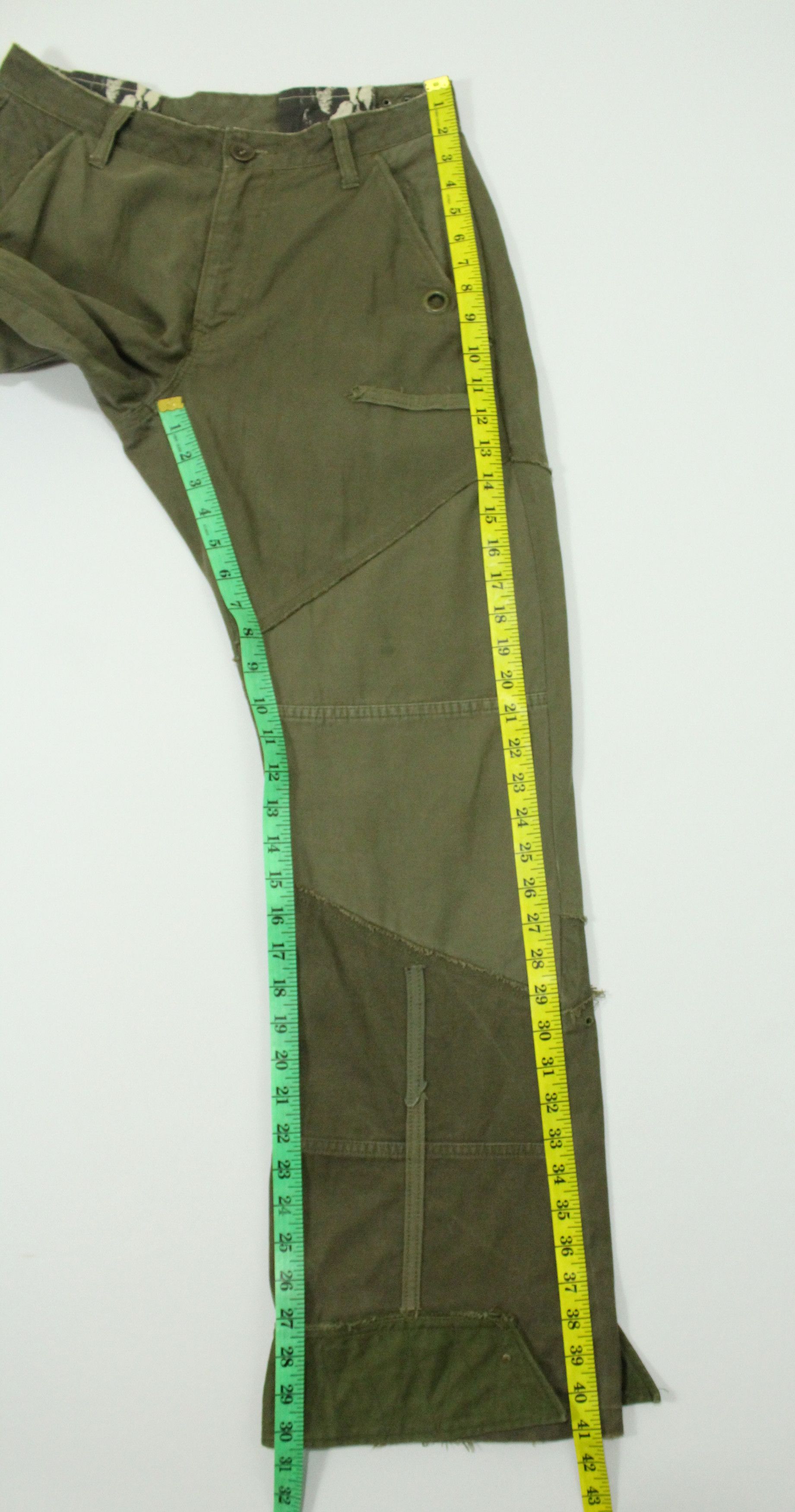 Japanese Brand INSANE 🔥 Pants Japan Patchwork Military Army Rework Rebuilt Size US 30 / EU 46 - 24 Thumbnail