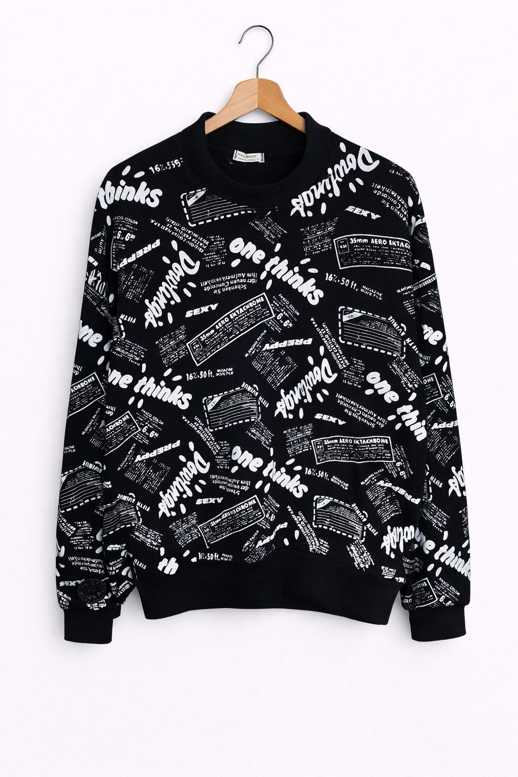 Vintage Vintage Korean Graphic Zip Sweatshirt – All Over Print Size US M / EU 48-50 / 2 - 1 Thumbnail