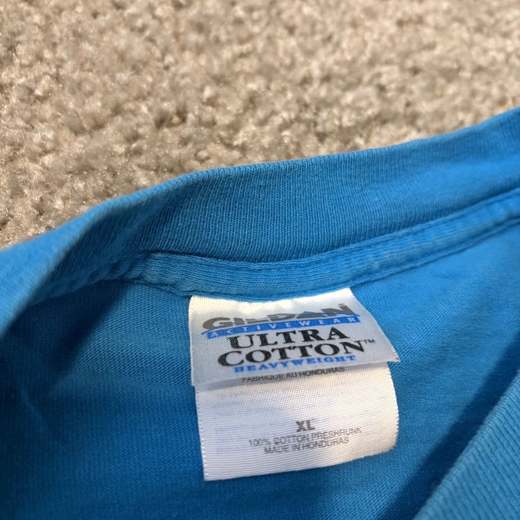 Gildan VINTAGE 2000 Arkansas Ice Storm Tampa Electric Emergency Response T-Shirt Storm Blue Mens XL Gildan T-Shirt Size US XL / EU 56 / 4 - 6 Thumbnail