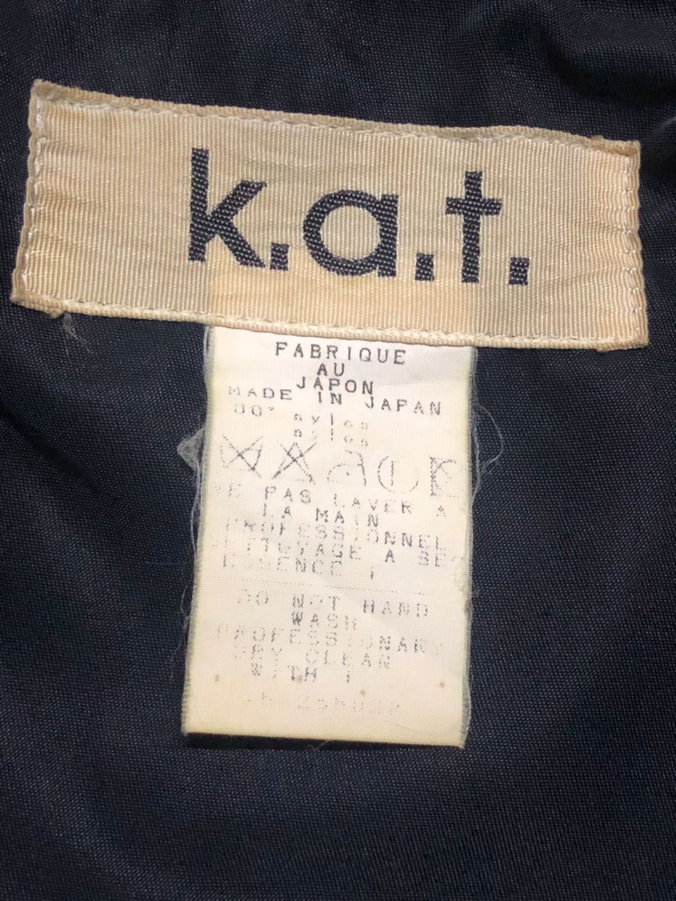 Japanese Brand Vintage k.a.t Cropped Bomber Jacket We Shall Overcome Skull Size M / US 6-8 / IT 42-44 - 13 Thumbnail