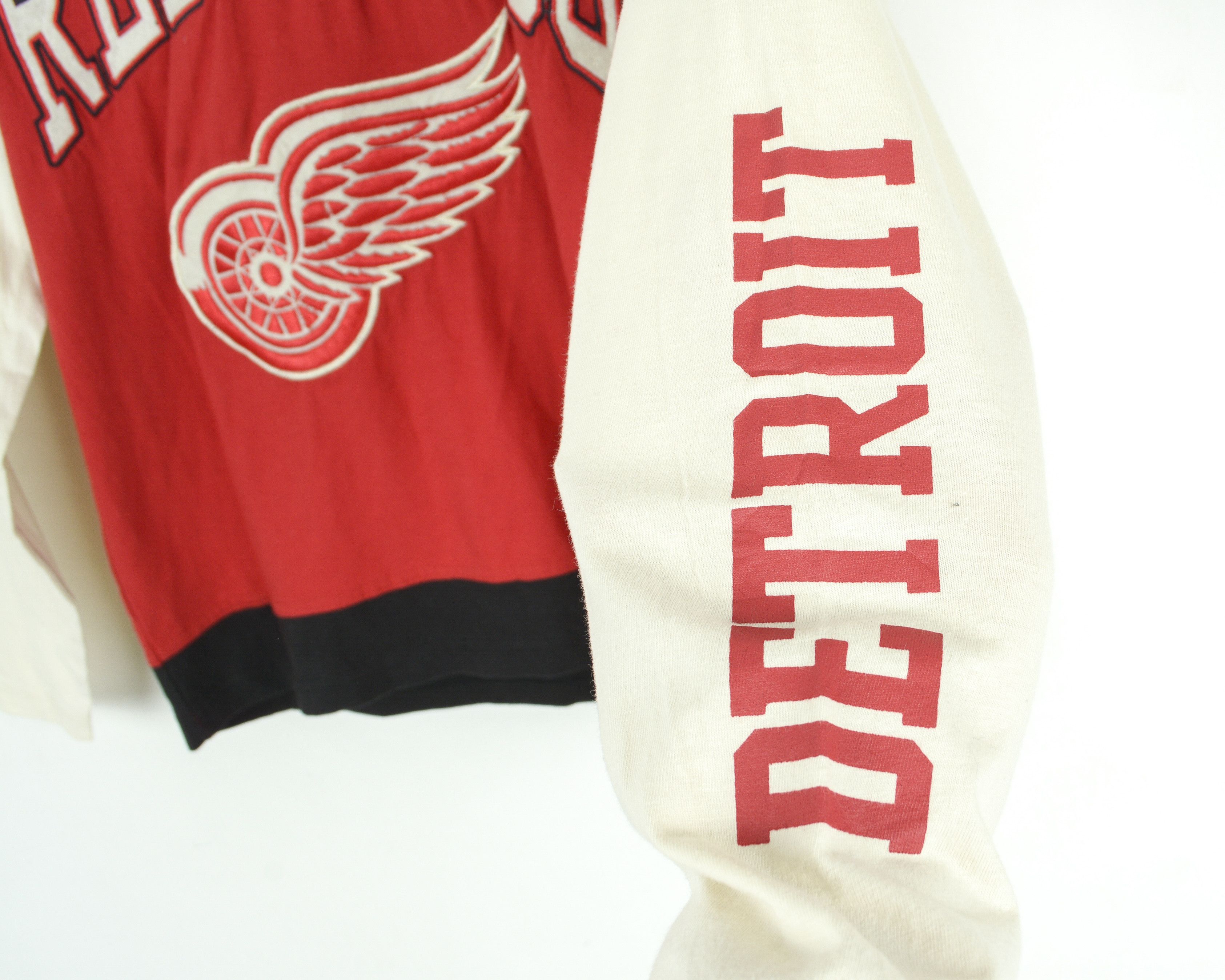 NHL Detroit Red Wings Kids Youth M Long Sleeved Jersey Shirt Top Size US XXS / EU 40 - 6 Thumbnail