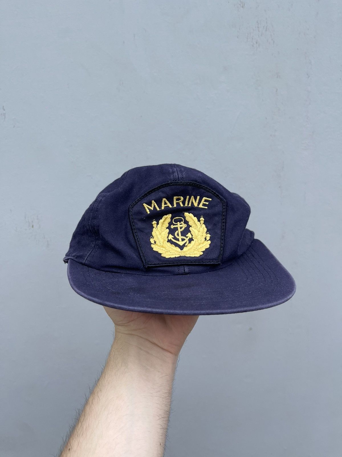 Vintage 80s/90s Vintage US Army Military Marine Embroidered Logo Cap Size ONE SIZE - 1 Thumbnail