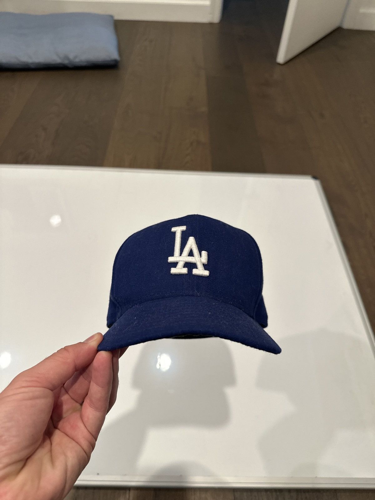 New Era LA Dodgers Blue classic hat 7 3/8 Size ONE SIZE - 4 Thumbnail