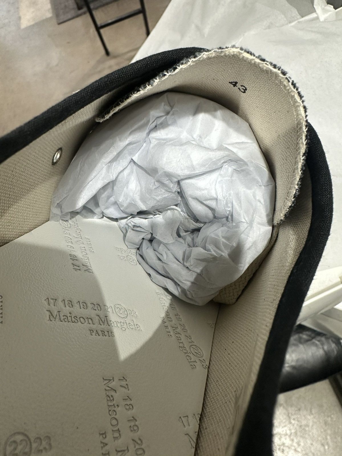 Maison Margiela MAISON MARGIELA - Tabi Sneakers Low Size US 10 / EU 43 - 6 Thumbnail