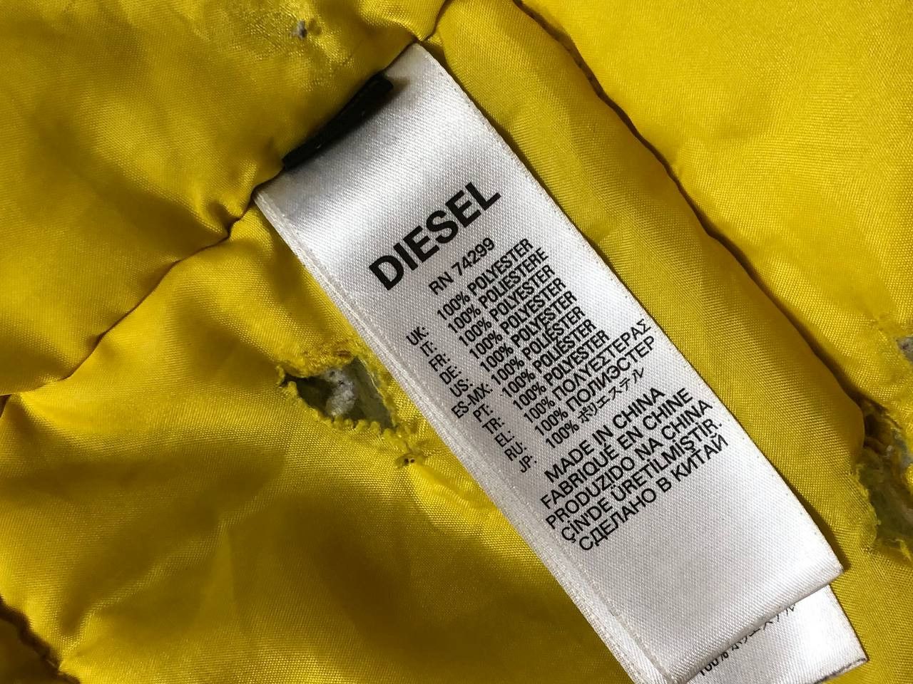 Diesel Diesel Light Jacket for KIDS Size US XL / EU 56 / 4 - 4 Thumbnail