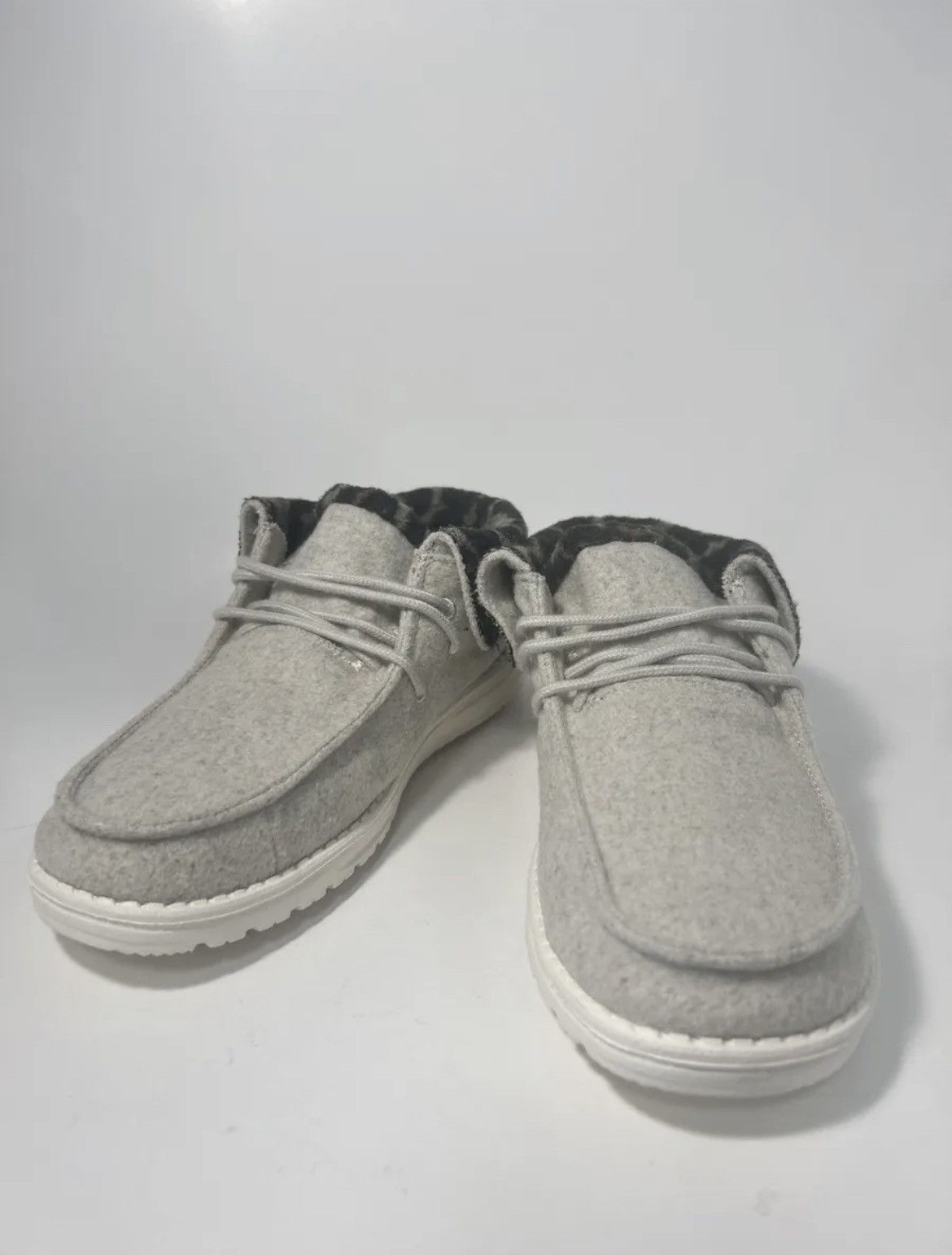 Size Women's Hey Dude Britt Cream Cheetah Shoe Men's