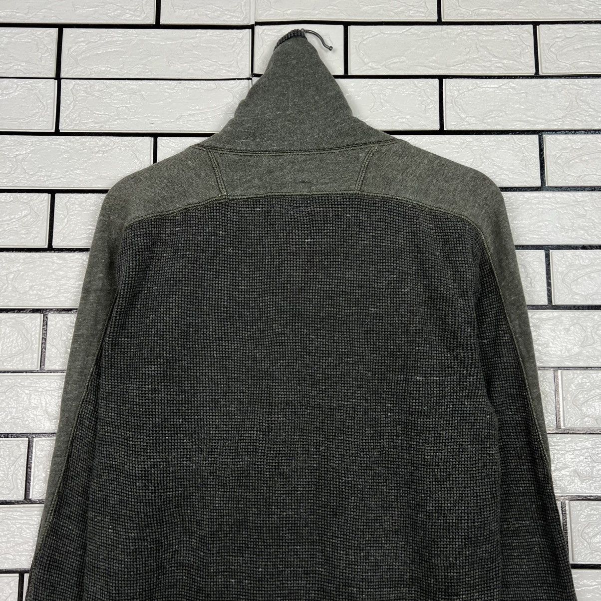 Diesel DIESEL Waffle Pattern Stand Collar Sweater Jacket #4082-C186 Size US S / EU 44-46 / 1 - 19 Thumbnail