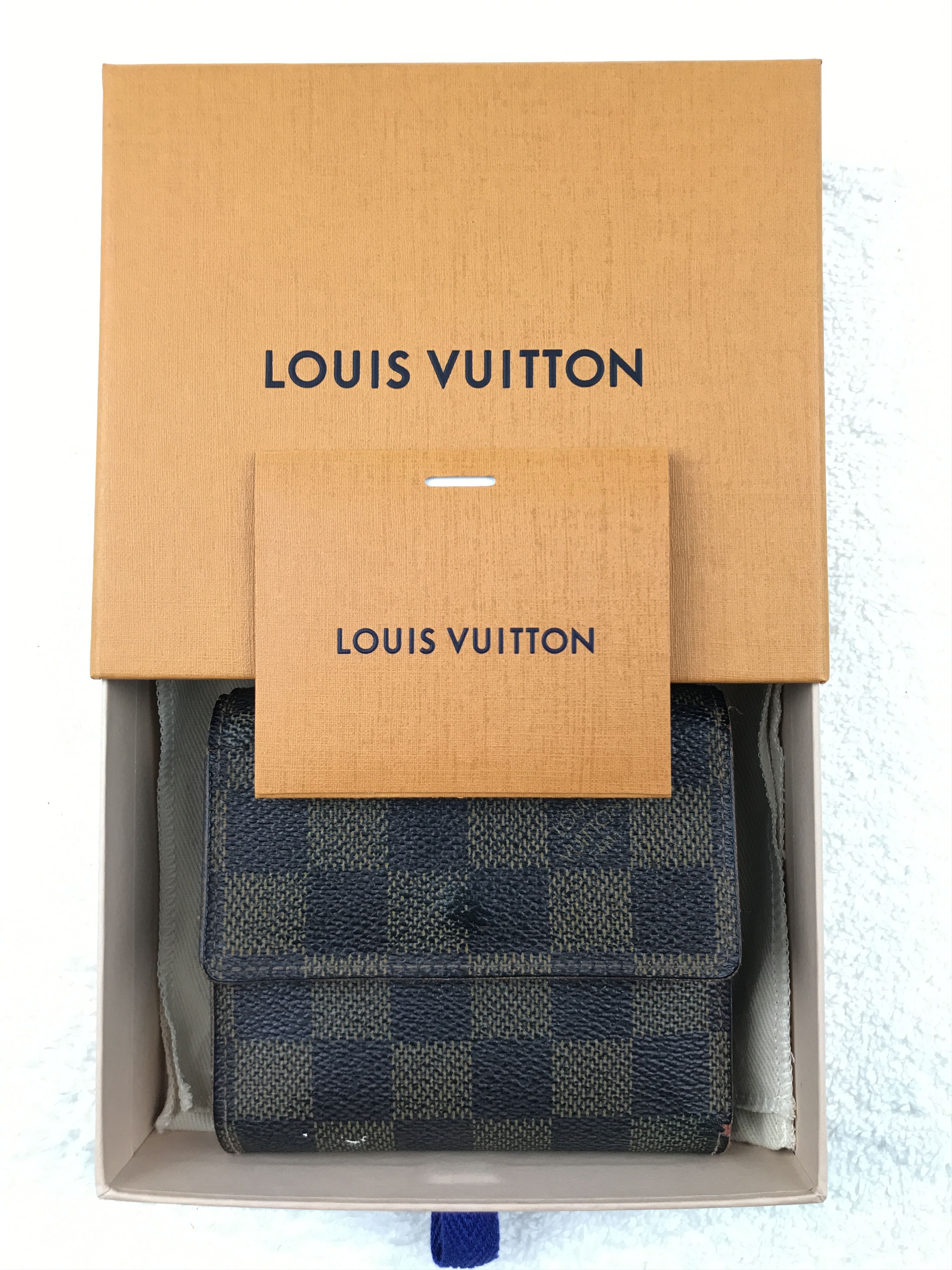 Designer × Louis Vuitton × Vintage Vintage Louis Vuitton Anais Damier Ebene Wallet Size ONE SIZE - 13 Thumbnail