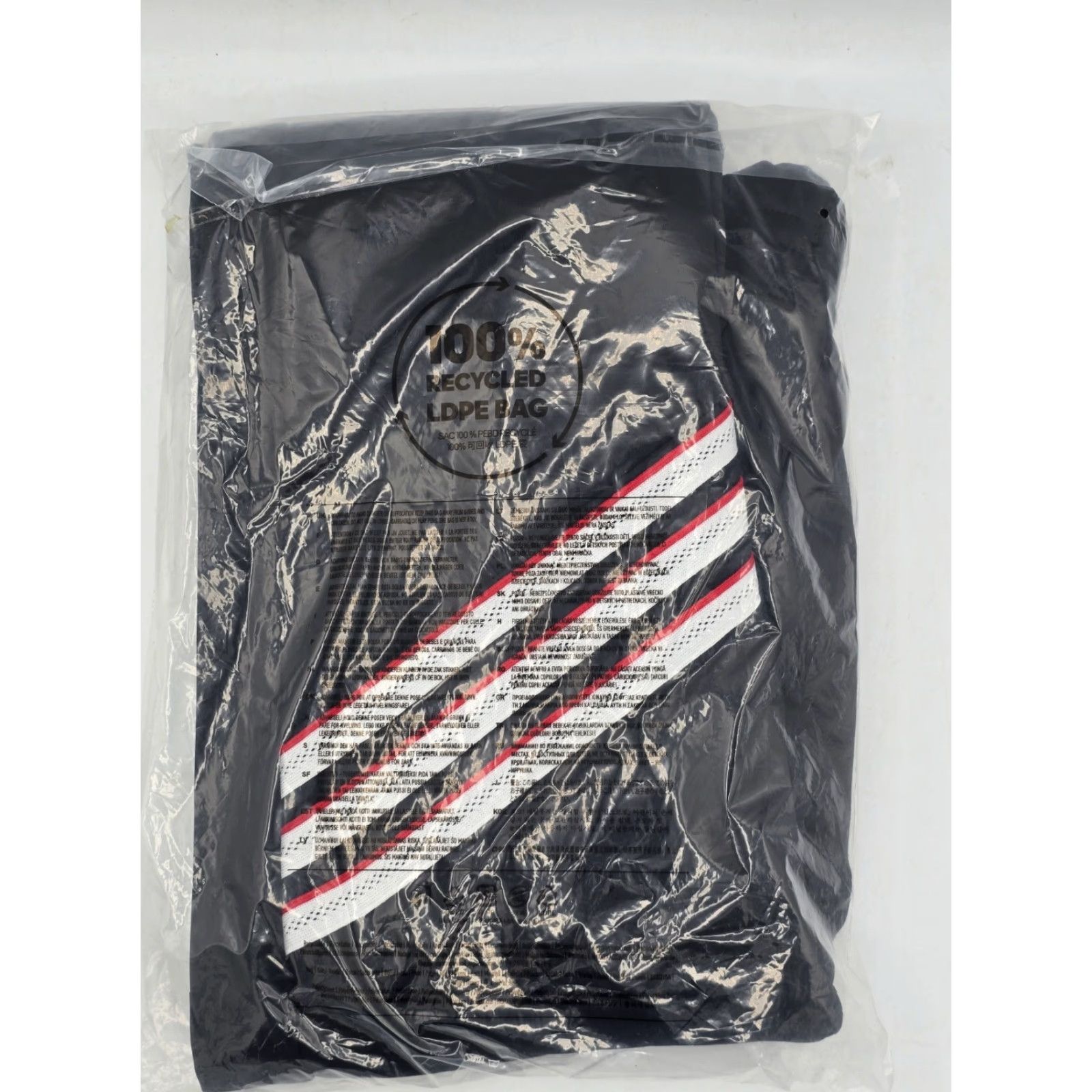 Adidas Adidas Men’s Crazywarm Basketball Pants - Black W/Stripes - 2XL - Jogger Style - Polyester Pants - Regular Size - Men Size US 39 - 6 Thumbnail