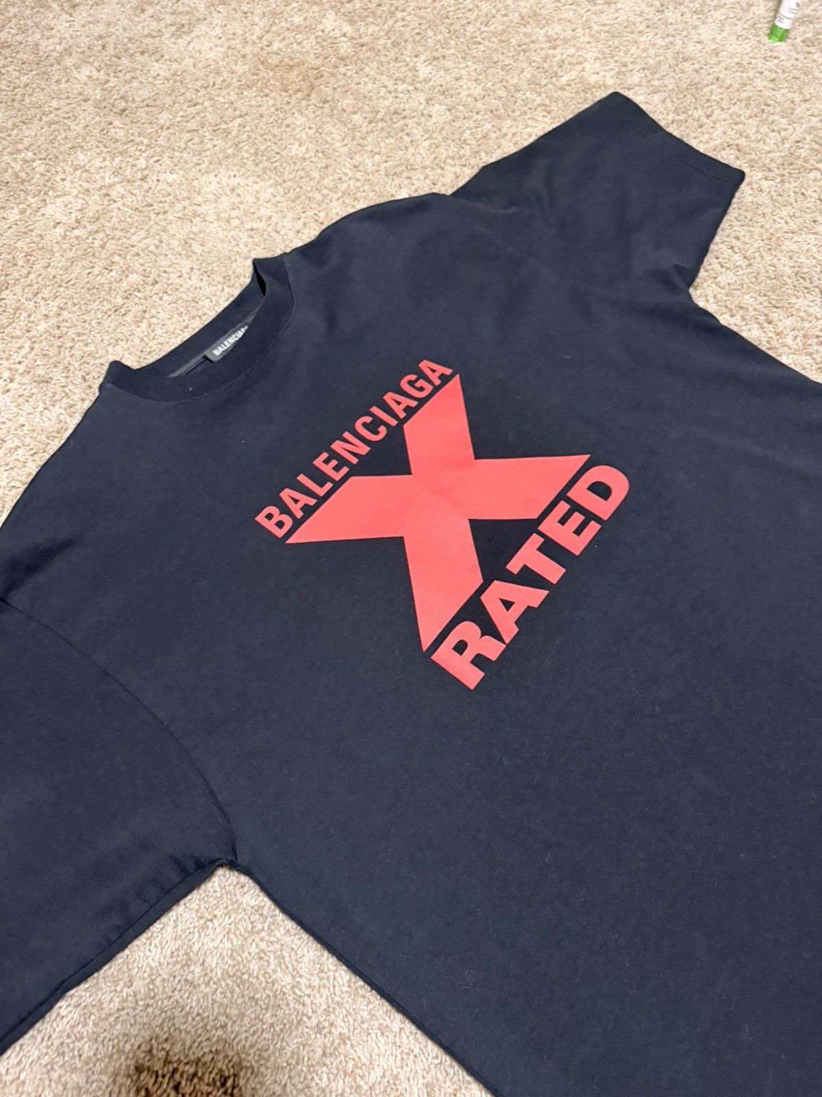 Balenciaga Balenciaga X Rated Tee Size US XS / EU 42 / 0 - 3 Thumbnail