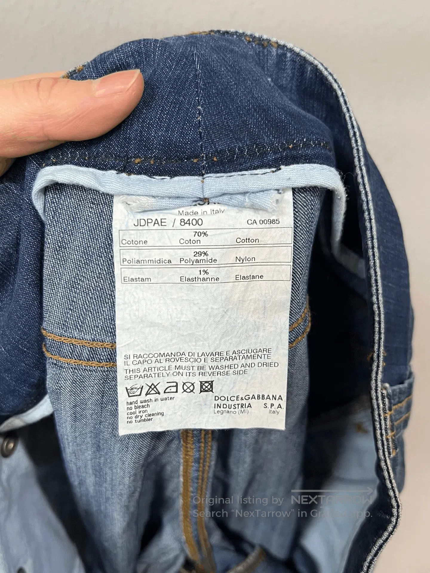 Dolce & Gabbana D&G Gemstone Jeans. Size 28" / US 6 / IT 42 - 6 Thumbnail