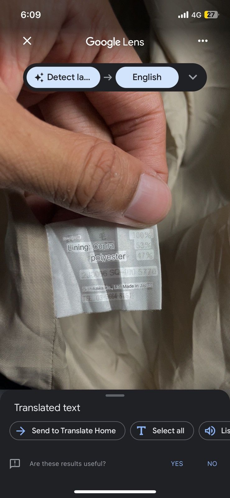 Burberry BURBERRY EMBROIDERED LOGO WOOL LONG JACKET Size US L / EU 52-54 / 3 - 15 Thumbnail