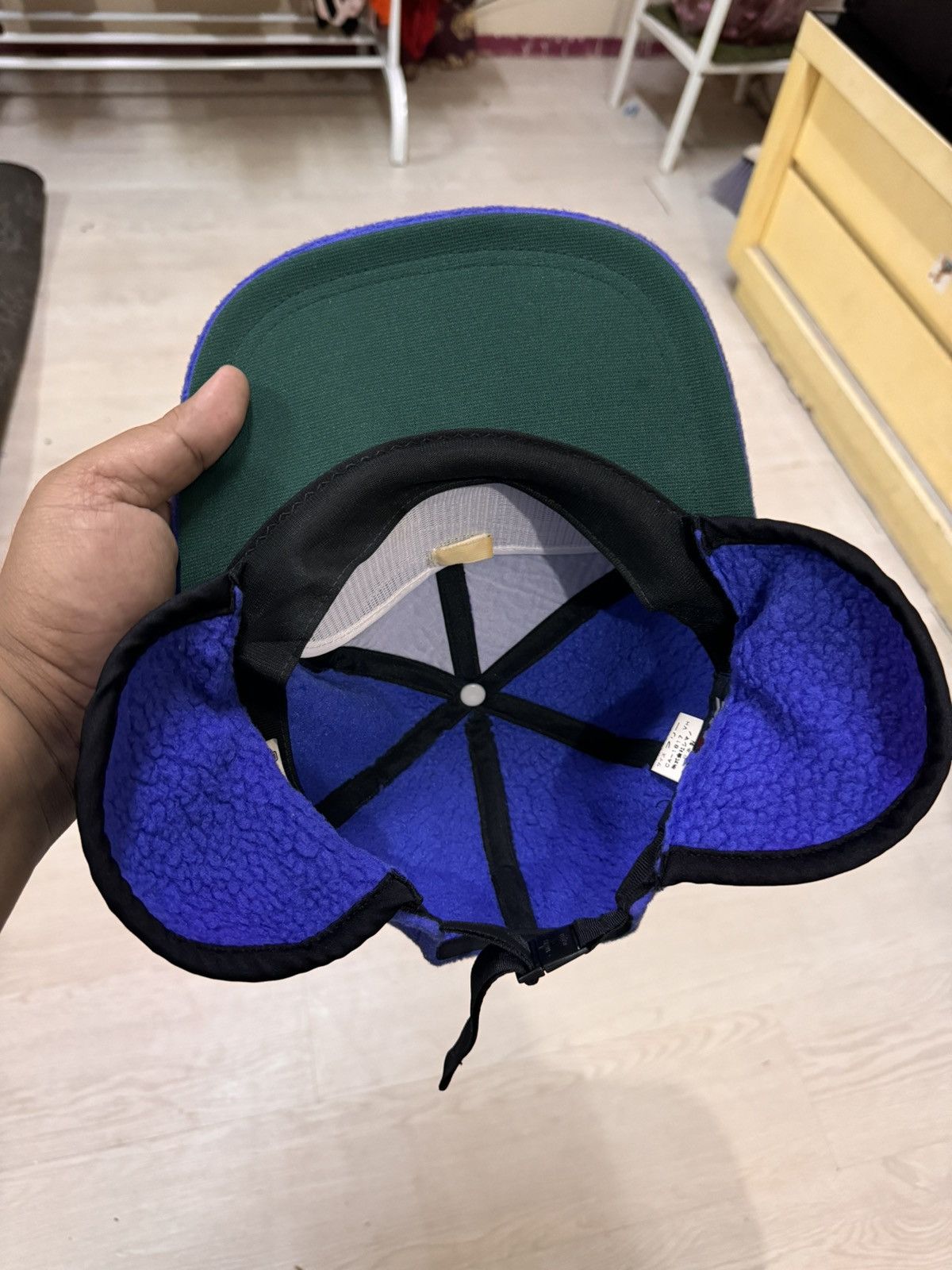 Japanese Brand Nexus Shimano Hyper Fishing Gear Ear Flap Cap Japan Size ONE SIZE - 6 Thumbnail